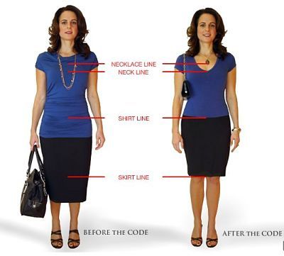 Left picture (Balanced with Short Mid-Body) is my proportions; this outfit  would work for me